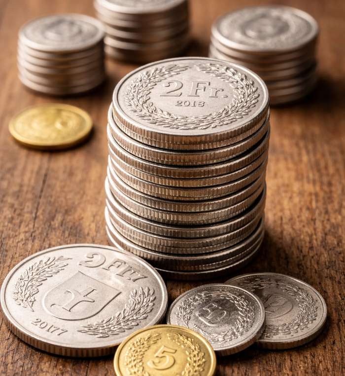 Cours du franc suisse